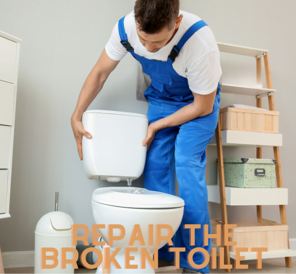 toilet tank crack repair